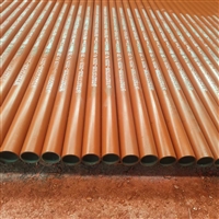 Pickled and passivated cold storage pipes