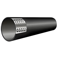 Mesh steel strip polyethylene composite pipe