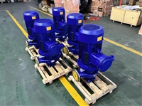 ISG type vertical wear-resistant and corrosion-resistant pipeline pump