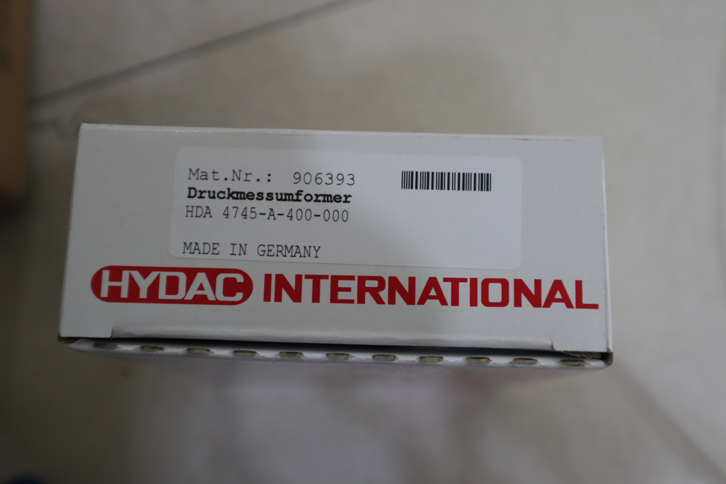 HDA 4745-A-400-000 906393 贺德克HYDAC压力温度传感器