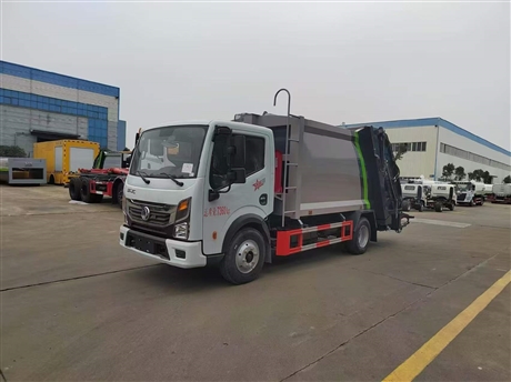 Dongfeng Dorica D6 7-square compression garbage truck, National VI environmental sanitation cleaning vehicle