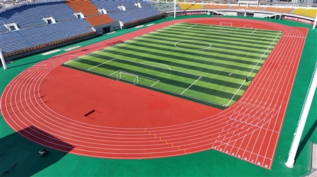 Plastic runway, polyurethane runway, polyurea runway