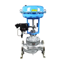Pneumatic diaphragm regulating valve