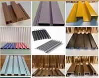 Multi color optional aluminum alloy Great Wall board indoor and outdoor wall decoration grille ceiling profiles
