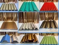 Multi colored optional metal wave board, color steel corrugated board, factory walls, roofs, anti-corrosion and durable