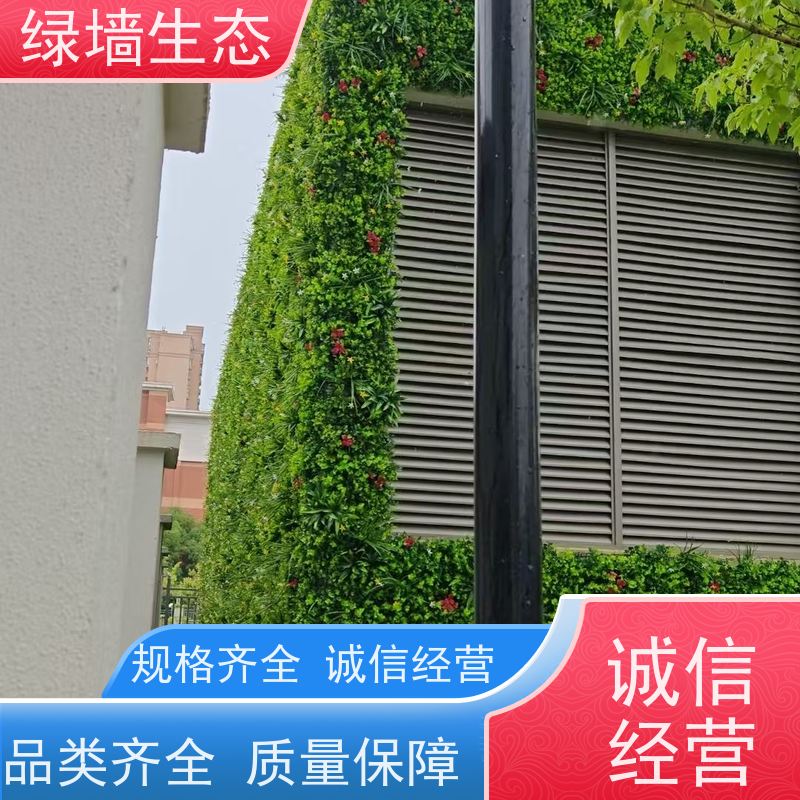 绿墙生态 竖向排布走廊通道长条垂直装饰墙体 仿真绿化工程