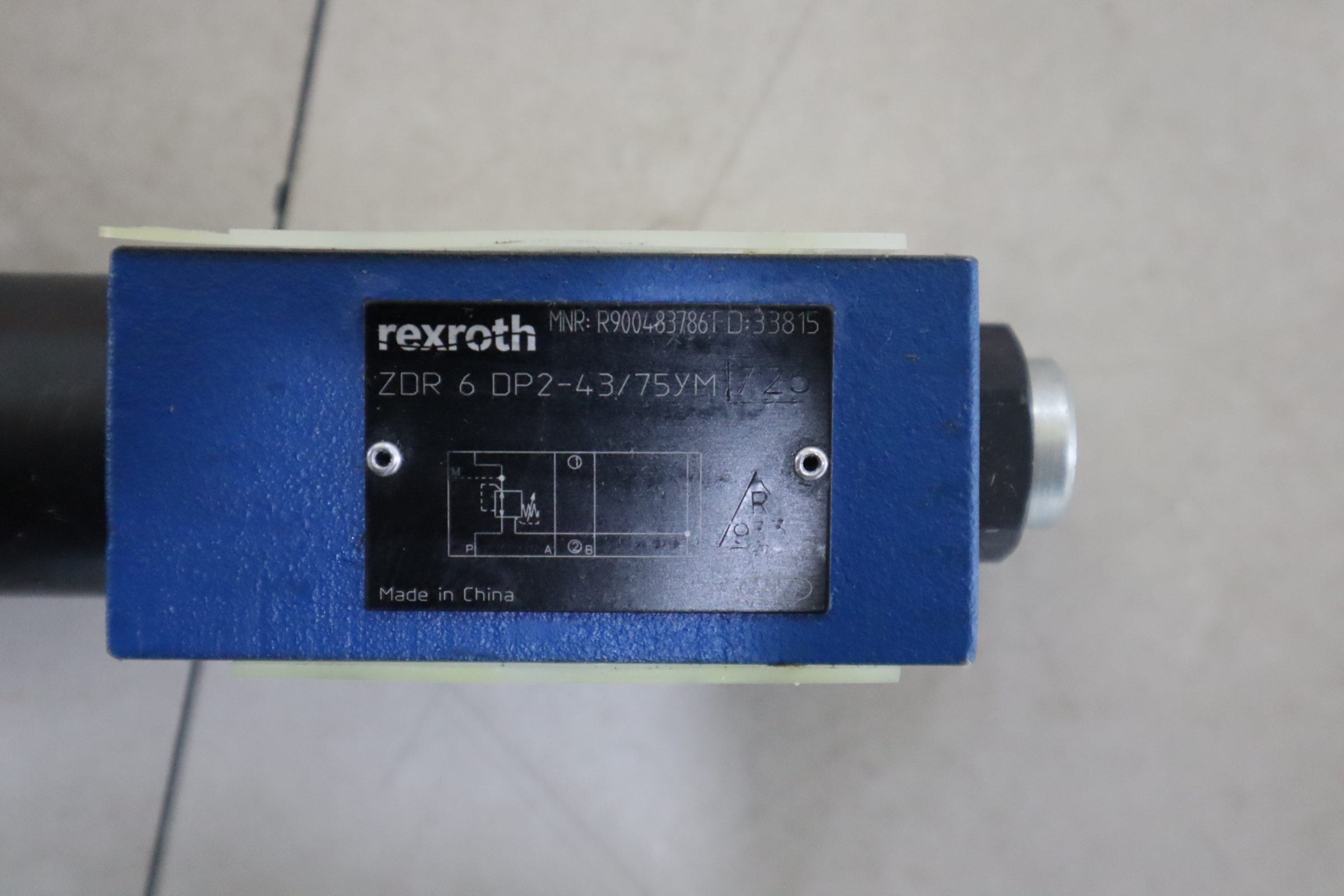 ZDR6DP2-43/75YM ZDR6DP2-42/75YM R900483786 力士乐REXROTH