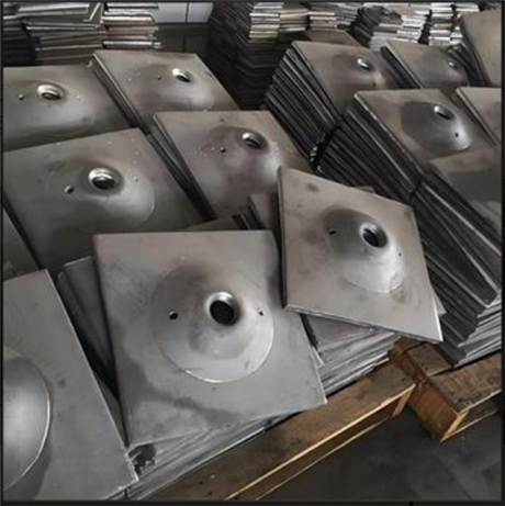 Square pallets for mining support, high-strength steel plates, anchor rods, and pads with complete specifications that can be customized