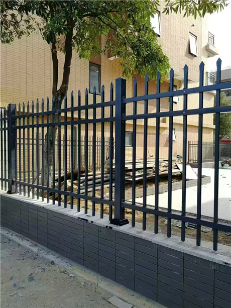Zinc steel community courtyard fence
