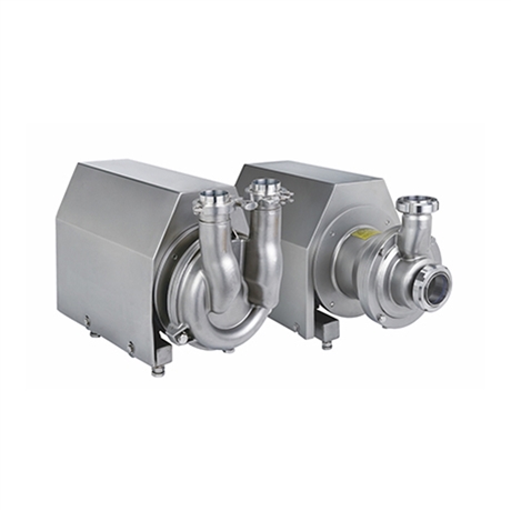 CIP return pump/self-priming pump