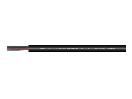 Silicone rubber high-temperature cable YGZ 4 * 0.75mm ² high-temperature resistant and corrosion-resistant soft wire