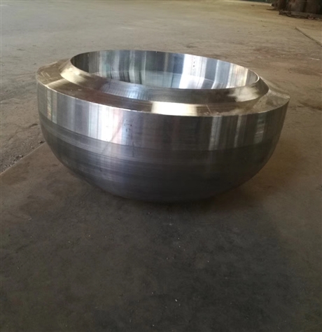 Carbon steel butt welded pipe cap, large-diameter thick walled head, high-pressure pipeline end sealing component