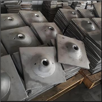 Square pallets for mining support, high-strength steel plates, anchor rods, and pads with complete specifications that can be customized