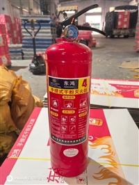 Donghong 4kg portable dry powder fire extinguisher ABC class fire factory fire certification MF/ABCE4