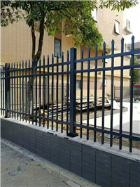 Zinc steel community courtyard fence