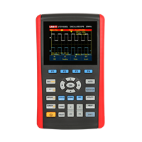 Yulide UTD1025DL handheld digital oscilloscope with 25MHz bandwidth dual channel portable maintenance and testing