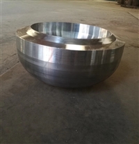 Carbon steel butt welded pipe cap, large-diameter thick walled head, high-pressure pipeline end sealing component