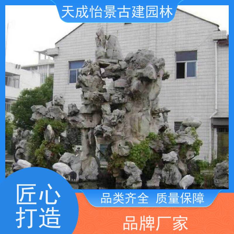 怀柔 小区绿化工程 大型假山源头生产厂家 快速上门安装
