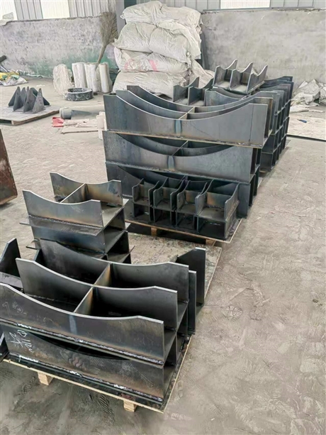 Heavy duty welded steel pipe support, pipe bracket support, customized load-bearing pipe support for power plant chemical industry