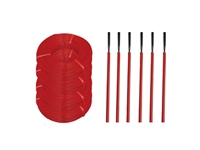 Teflon insulated carbon fiber heating wire 600V high temperature resistant heat tracing belt T700SC carbon wire heating cable