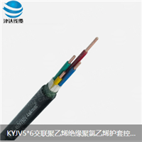 Jinda Cable KVV5 * 6 Cross linked Polyethylene Insulated Polyvinyl Chloride Sheathed Control Cable Flame retardant and Fire resistant Multi core Flexible Wire
