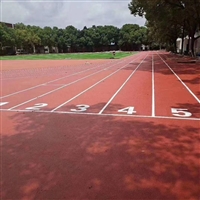 Environmentally friendly and breathable plastic track, school sports field specific anti slip and wear-resistant flooring material