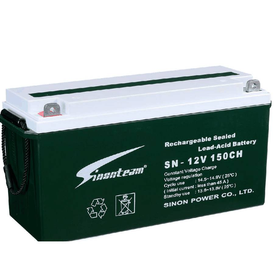SinoTeam SN-12V150CH 12V150AH 阀控式密封铅酸蓄电池 UPS电源太阳能储能电瓶