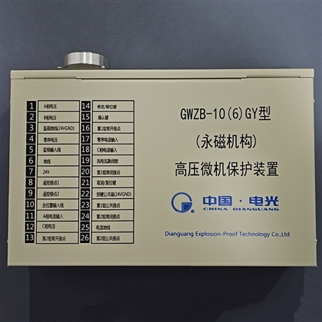 GWZB-10 (6) GY type (permanent magnet mechanism) high-voltage microcomputer protection device
