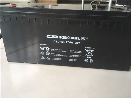 C& D Xiandi 12V200Ah valve regulated lead-acid battery UPS power supply DC screen energy storage battery
