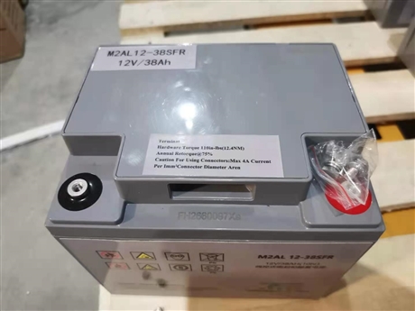 M2AL12-38SFR 12V38Ah valve regulated sealed lead-acid battery UPS power supply DC screen dedicated