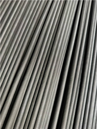 Hot dip galvanized wire rod for anti-corrosion and rust prevention, fully threaded tooth strip, special for building curtain wall brackets
