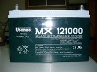 UNIKOR MX121000 12V100AH Sealed Rechargeable Lead Acid Battery UPS Power Storage Special