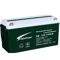 SinoTeam SN-12V150CH 12V150AH valve regulated sealed lead-acid battery UPS power supply solar energy storage battery