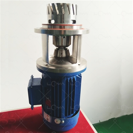 Tank bottom high shear emulsifier