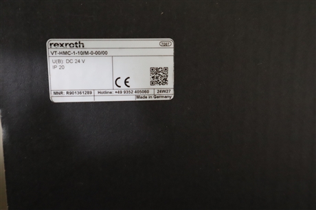 VT-HMC-1-10/M-0-00/000 R901361289 力士乐REXROTH 放大器 控制器