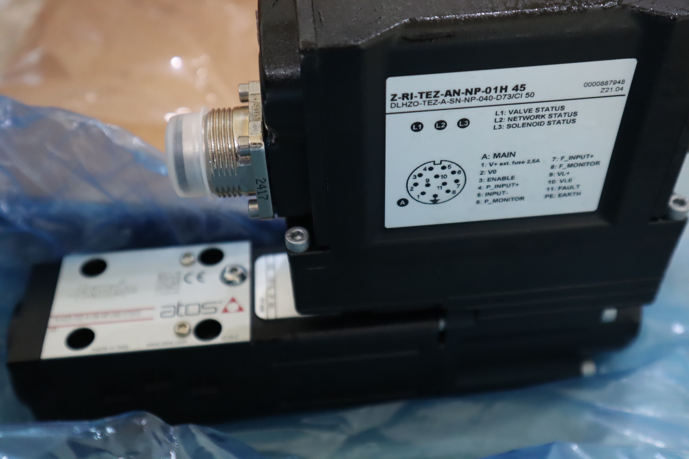 Z-RI-TEZ-AN-NP-01H 45 意大利ATOS阿托斯放大器