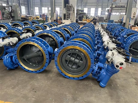 Hard sealed high temperature and high pressure butterfly valve, wear-resistant and corrosion-resistant industrial pipeline valve, hard collision