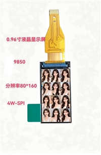 0.96-inch LCD display 13P 8P