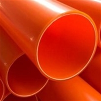 Modified polypropylene MPP power cable protection pipe DN200 ring stiffness SN24 high voltage non excavation pulling pipe