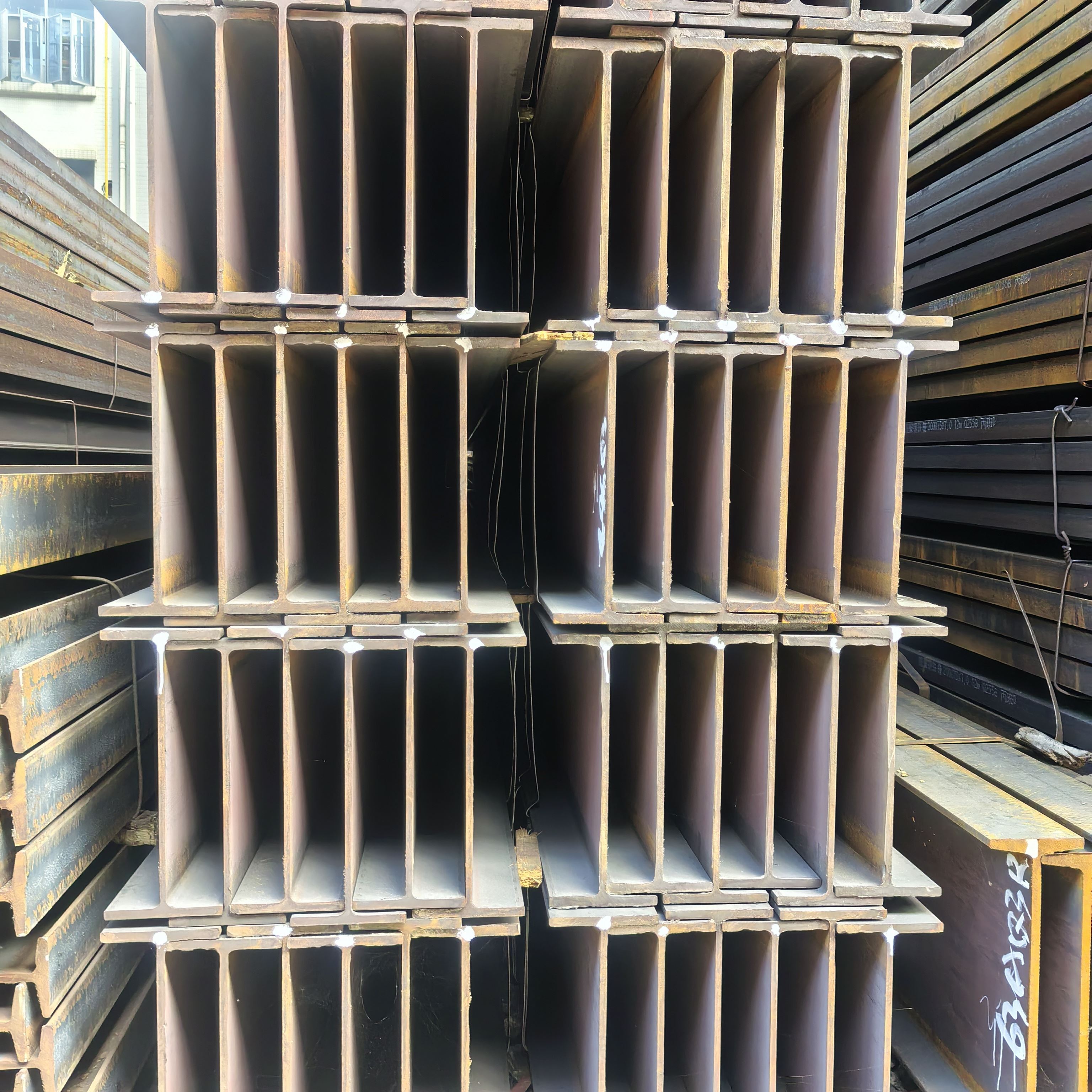 汕尾建筑工地用H型钢/镀锌H型钢厂家/量大价优