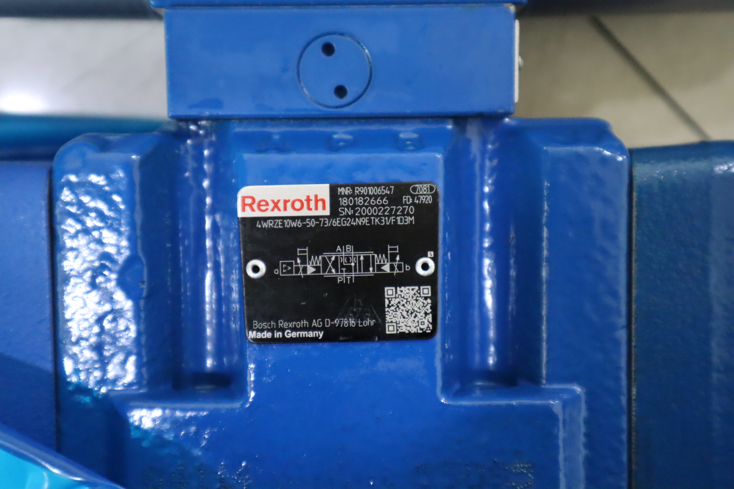 4WRZE10W6-50-73/6EG24N9ETK31/F1D3M R901006547 力士乐REXROTH