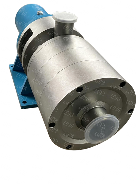 Three stage delicate emulsion pump