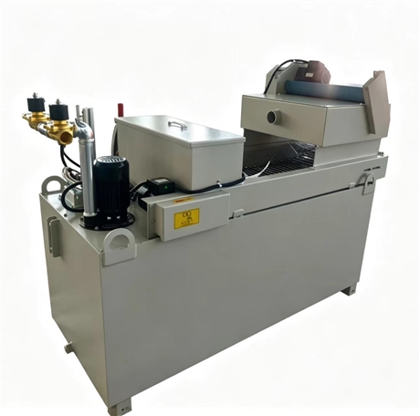 Magnetic paper bag filter machine