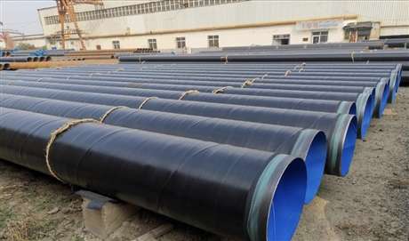 TPEP anti-corrosion composite steel pipe coated with epoxy resin inside and outside for water supply, drainage and fire protection