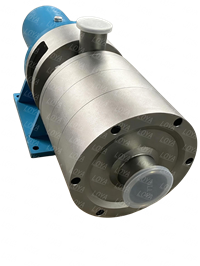 Three stage delicate emulsion pump
