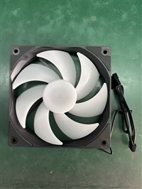 120mm computer case RGB cooling fan, silent high air volume desktop computer heat sink