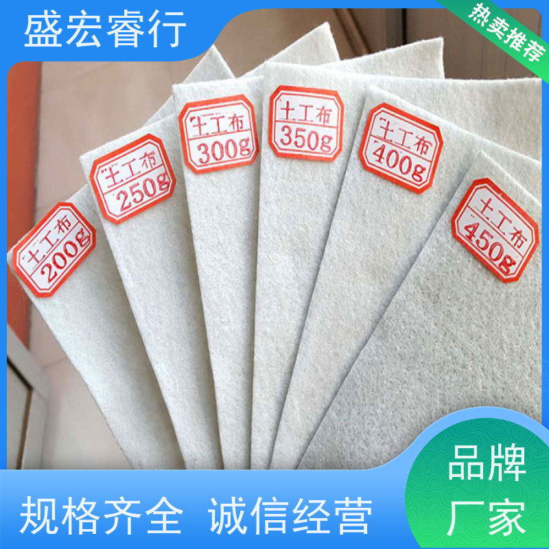 盛宏睿行 SNG土工布  国标短丝针刺 水利堤坝反滤布