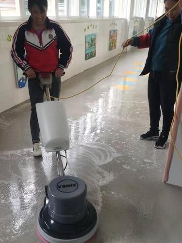 PVC地板环氧自流平清洗打蜡服务专业养护北京地区