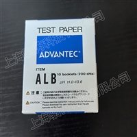 07010080 日本ADVANTEC 东洋ALB型试纸,范围:11.0-13.6 PH试纸