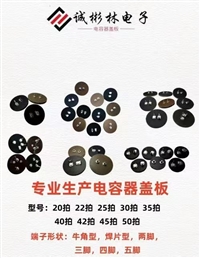 电容器盖板